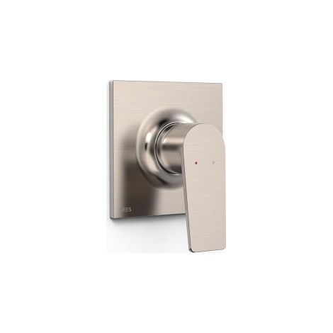 Pièce apparente pour boîtier encastré 1 voie Rapid‑box Project Acier - TRES 22127810AC