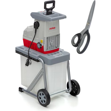 broyeur de jardin électrique à rouleaux ILH 3000A, ciseaux inclus (1/5)
