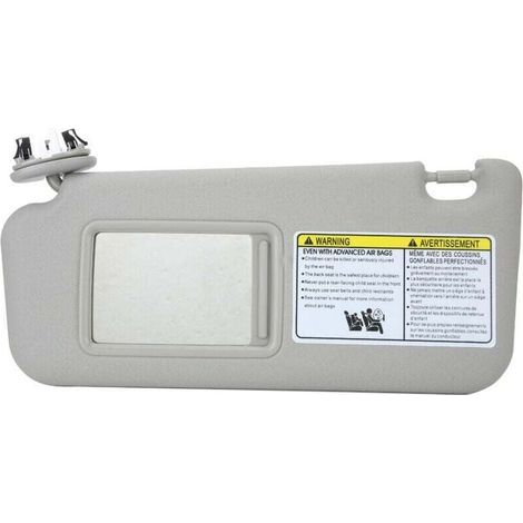 Pare-soleil côté conducteur gauche 74320-42501-B2 adapté pour RAV4 2006-2009 gris (1/5)