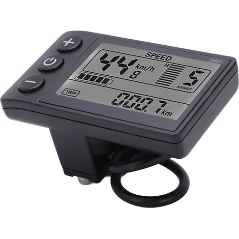 S866 LCD-Display für Elektrofahrräder, 24 V, 36 V, 48 V, mit wasserdichtem Stecker (1/5)