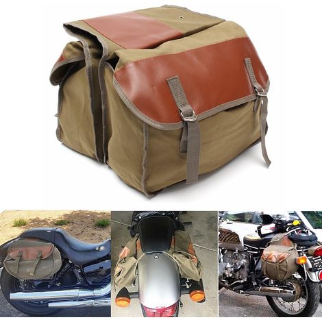 Moto Toile Sacoches Sac À Dos Équin pour /Ho-ND-a