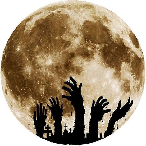 Sticker mural décoratif lumineux pour chambre d'enfant, décoration d'Halloween, adhésif pour plafond ou mur, porte, fenêtre, chambre, fête-ghost hand (1/5)