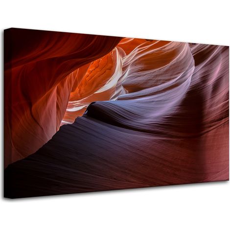 Lienzo impreso Naturaleza Antelope Canyon 80x50 cm
