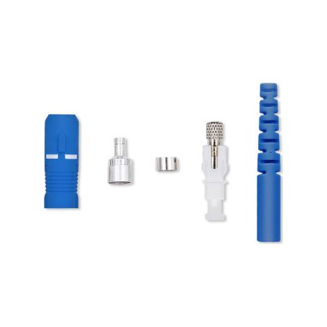 Conectores de fibra óptica Qoltec SC/PC  Monomodo  2,0 mm  Kit de montaje  200 unidades. (1/2)