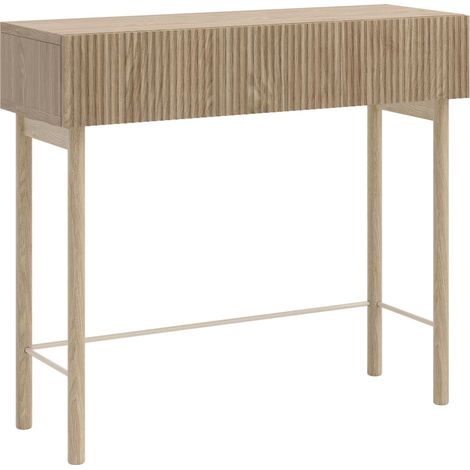 Selsey Nolie - Consolle con cassetto in piedi - 90 cm - aspetto rovere (1/5)