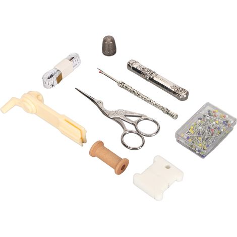 Couteau de couture et de réparation, ciseaux, coffret d'aiguilles et de fils, ciseaux à broder, outils à main, passionnés de couture, quilting, ciseaux à broder vintage (1/5)