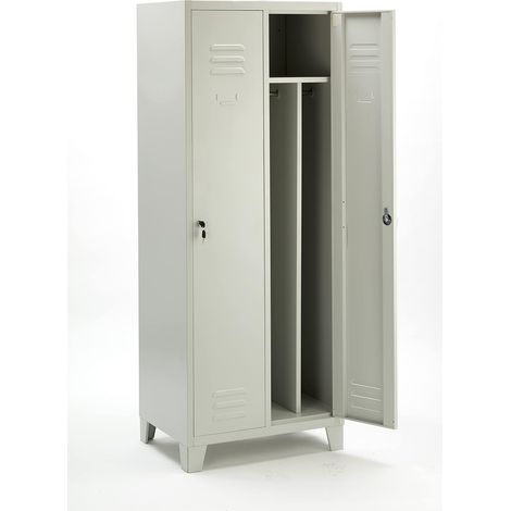 Garden Friend Reinigungs-/Schmutzschrank 2 Plätze Maße H 179,5 x 68,5 x 50 cm (1/2)