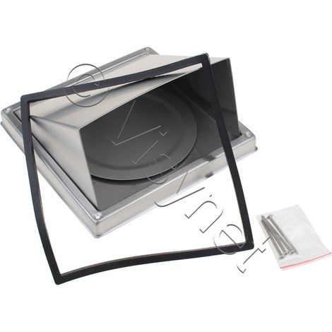 Universeel - clapet sortie d'air inox - 125mm - - 5021879821737 (1/2)