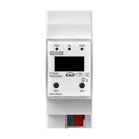 Jung KNX IP-Router, REG, 2 TE, Secure IPR 300 SREG