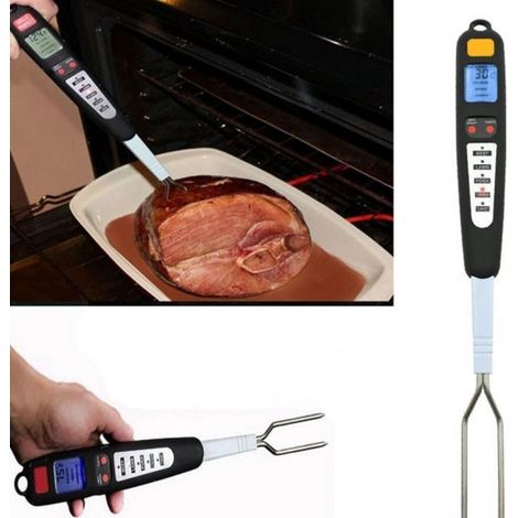 Termometro Alimenti elettronico per Barbecue Forno doppia sonda. ART:7822789