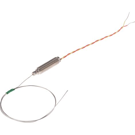 Thermocouple type K Ø 0.5mm, L 500mm, +1100°C max à Câble ( Prix pour 1 ) (1/2)