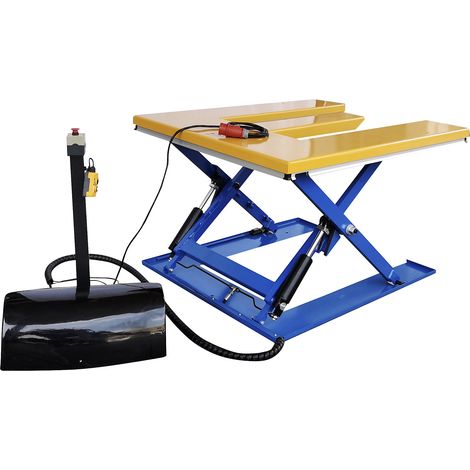 eurokraft basic, Table élévatrice extra-basse, en forme de E, (1/5)