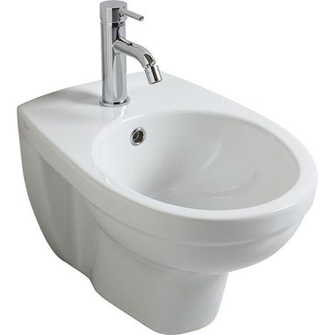 Wand- Bidet, Klassische Form, Hochwertige Keramik   Cipro