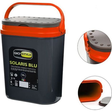 Réfrigérateur Thermique Solaris 12 Litres 29.5x19.5x37.5cm Portable Voyage Orange (1/3)