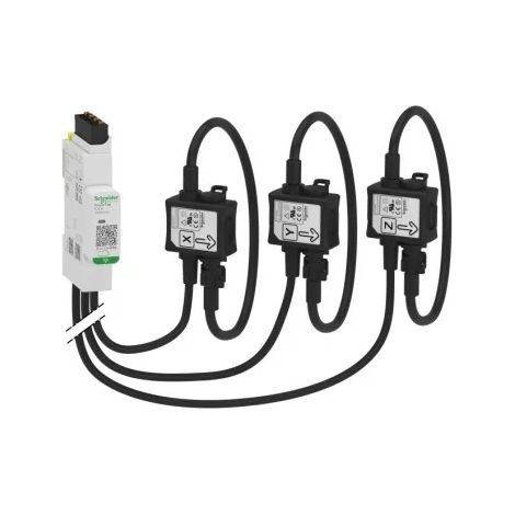 Schneider A9MEM1590 PowerTag - Hochfrequenz-Messwandler - biegsame Kerne 200A - 3P/3P+N