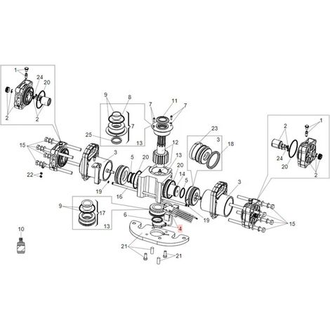 Gruppo Encoder Assoluto Per Motore S800 Ricambio Originale FAAC 63000559