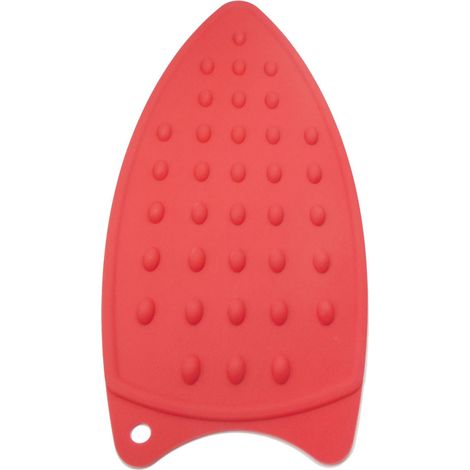 Support en silicone résistant à la chaleur et tapis de repassage antidérapant, adapté aux fers à repasser, à la vaisselle et aux tasses, plage de température -40230°C, dimensions 27 x 14 x 0,7 cm (ro (1/5)