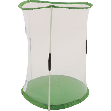 Cage d'observation cylindrique pour papillons et insectes, cage d'habitat en maille transparente pour plantes ornementales (1/5)