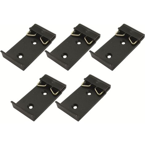 boucles DIN 35 mm pour rail de guidage en alliage d