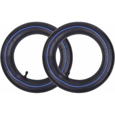 Lot de 2 Chambres à air 3.25/3.00-8 avec Tige Angulaire TR-87 Remplacement pour Le Mini Pneu de Hachoir de Scooters de brouette (1/2)