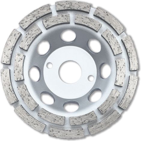 Disque diamant pour meuleuse 125mm – Alésage 22,23mm – 20 segments 4,8mm – Pour béton et matériaux de construction – Diamwood