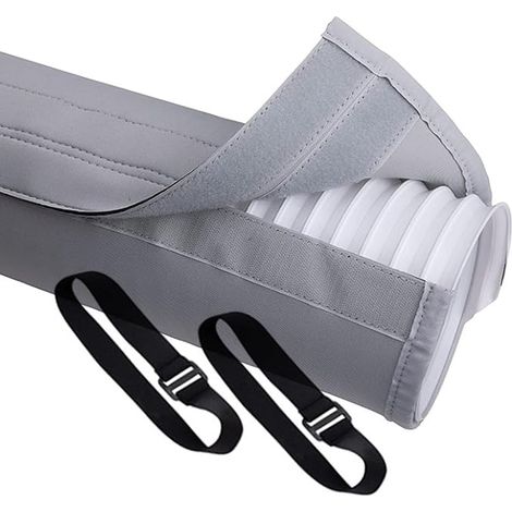 Manguera de escape para aire acondicionado de 150 x 50 cm Accesorios para aire acondicionado Protección de manguera para aires acondicionados portátiles Aislamiento de protección de manguera de aire a (1/5)