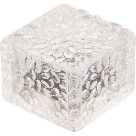 Lampe Solaire - VVIKIZY - Ice Cube - Grande Taille 10x10x5 cm - Énergie Solaire - LED Intégrée (1/4)