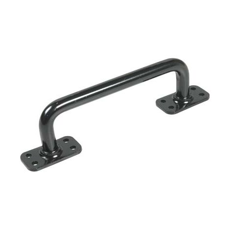 MANIGLIONE X SERRAMENTI DRITTO - VERN NERO I.MM 180- 5 pezzi