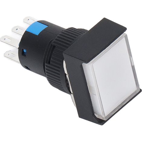 25 Stück Drucktaster für die Steuerung von Industrieanlagen mit Lichtverteilungsfilter AC0240V (1/5)