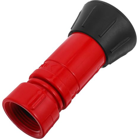Red High Pressure Fire Hose Nozzle for Garden Use Made of Durable Plastic Multifunctional Design (1/5)