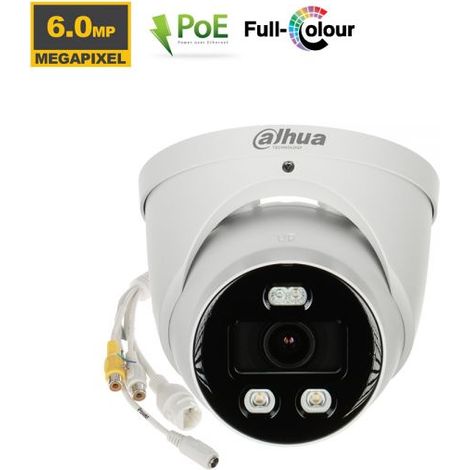 Dahua telecamera IP 6Mp TiOC Full-Color - IPC-HDW3649H-AS-PV-PRO (2.8mm)
