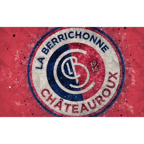 Papier peint panoramique Foot / Football - Châteauroux La Berrichonne - 130 cm x 81 cm (1/2)