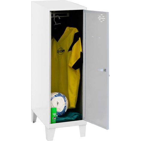 Simonrack Mini Schrank weiß und grau für Badezimmer (1/2)