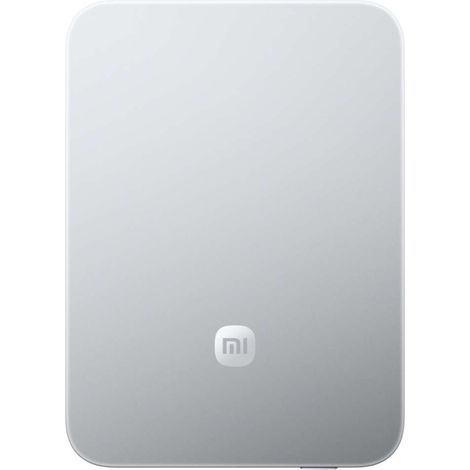 Batería externa Xiaomi Powerbank de 5000 mAh de iones de litio, color plata, 1 unidad. (1/5)