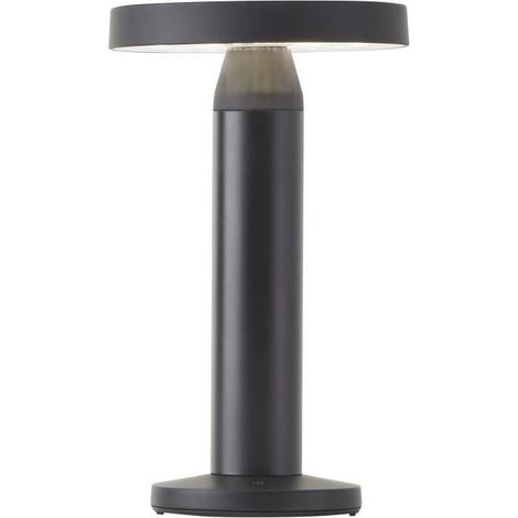 Brilliant MAGUA lámpara portátil negra para exterior LED solar