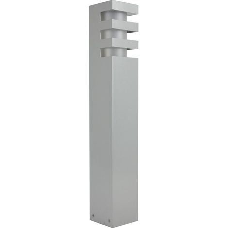 Paletto da giardino 50cm E27 argento IP54 SU-MA RADO (1/4)