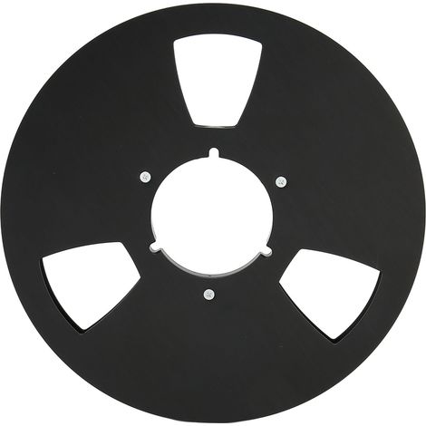 Bobine de Remplacement Vide 10 Pouces pour Enrouleur Ampex Grand Master 456, Bobine de Récupération pour Bande 1/4 Pouce Noir (1/5)