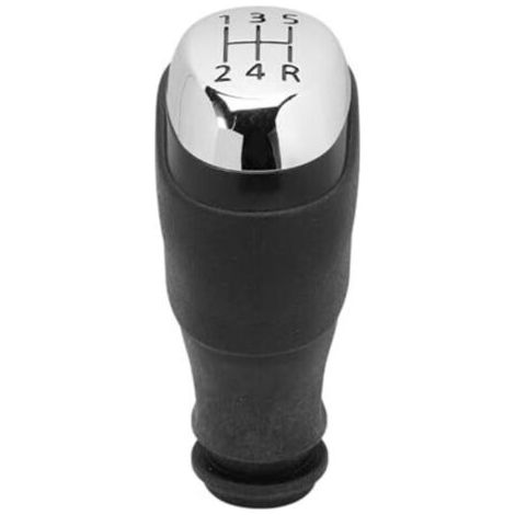 Pommeau De Levier 5 Vitesses Compatible Avec Renault Clio 4 Chrome 328654134R 328651259R 328657531R 328655866R (1/4)