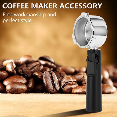 51 mm Edelstahl-Siebträger ohne Boden für Kaffeemaschinen (1/5)