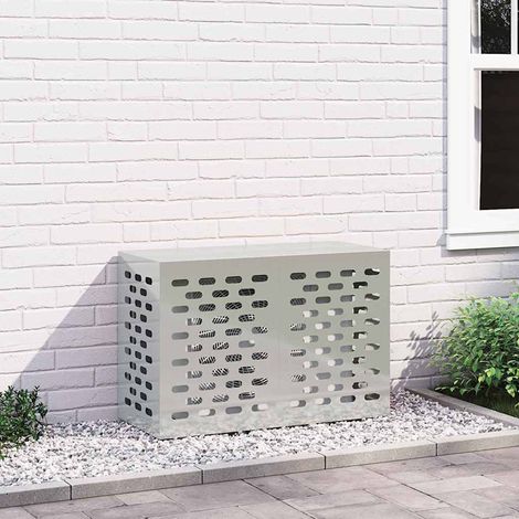 vidaXL Housse de climatiseur Argenté 90 x 40 x 60 cm (1/5)