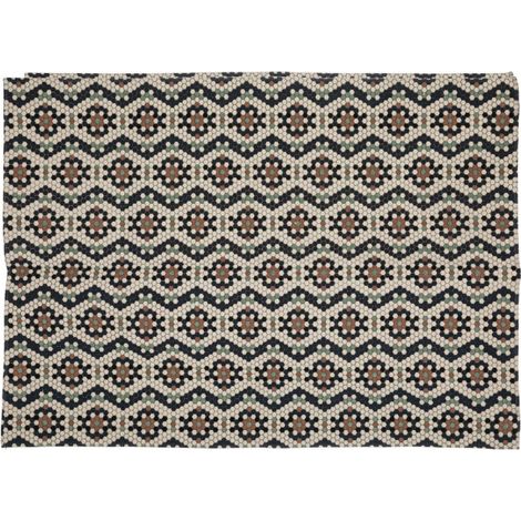 Tapis Déco "Café" 120x170cm Multicolore (1/3)