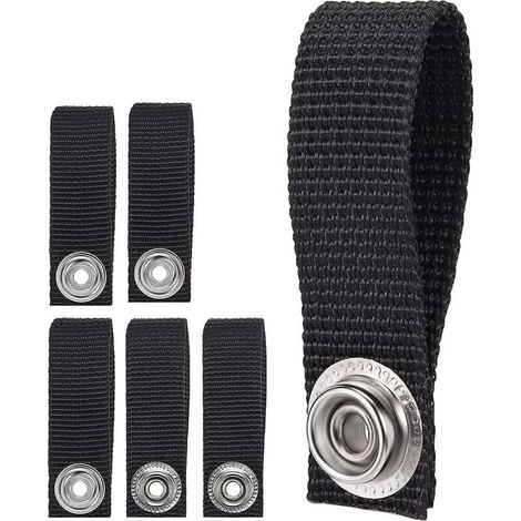 Set of 6 hockey helmet chin straps, removable hockey helmet straps, single-snap helmet straps (1/5)
