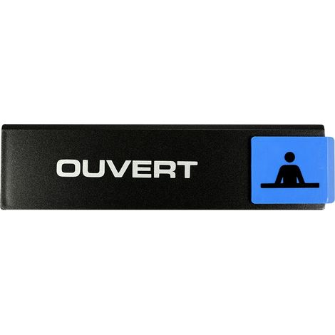 Plaque de porte Ouvert - Europe design 175x45mm - 4260532