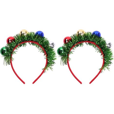 2 serre - tête de Noël adulte enfants fête arbre de Noël costumes accessoires chapeaux (1/5)