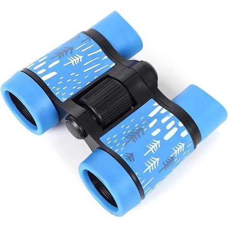 Binocolo in gomma 4x30mm - Giocattolo per bambini - Blu (1/5)