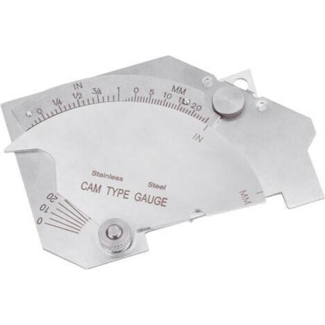 Règle d'inspection de soudure, jauge à came de pont résistante à l'usure (1 pièce), durable pour les joints de surfaces soudées (1/5)