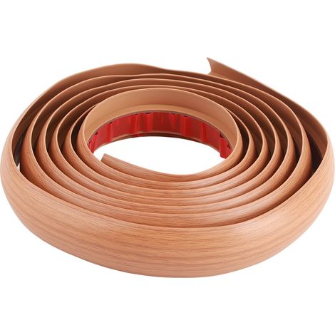 Bande de finition adhésive PVC pour sol plastique, moquette et cuir, bordure décorative auto-collante (1/5)