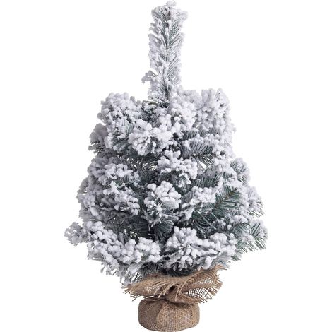 Albero di Natale Bizzotto Innsbruck innevato Ø29x45cm (1/4)