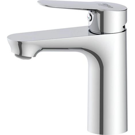 Miscelatore lavabo Young Ø35 con piletta click-clack cromato (1/2)