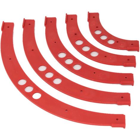 Gabarit d’arrondissement d’angle pour menuiserie et plastiques techniques, rayons R100/R150/R200/R250/R300, forme arrondie